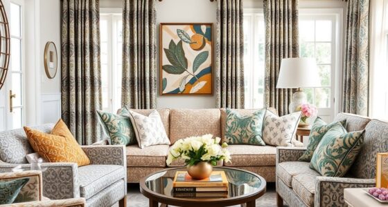 balance patterned fabric usage