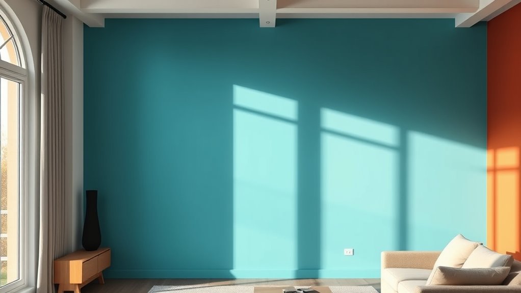 balanced harmonious color palette