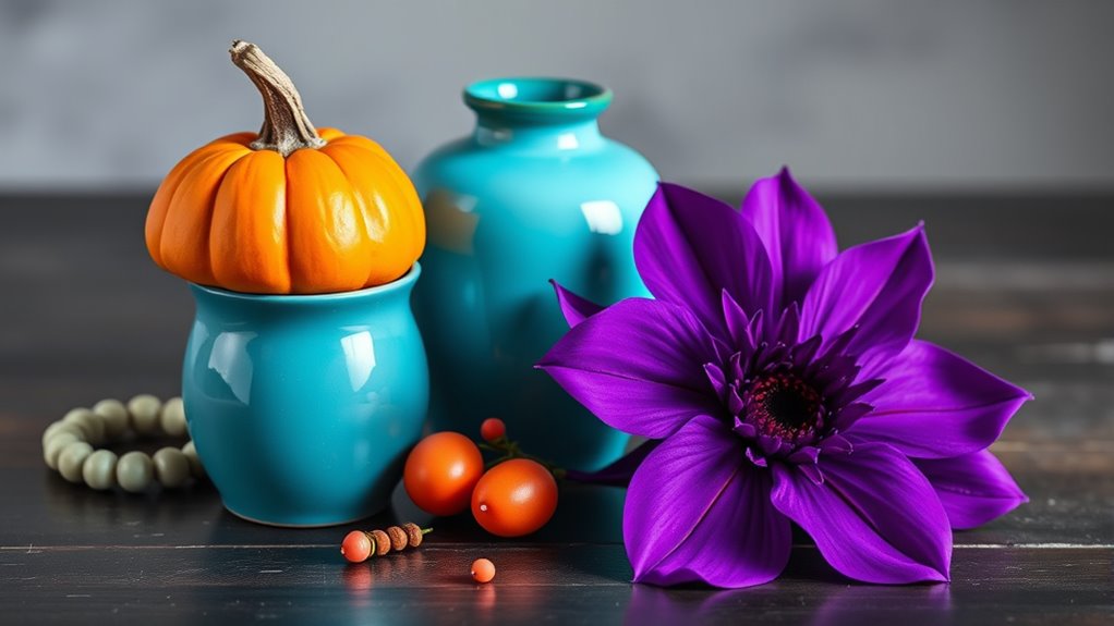 balanced vibrant color contrasts