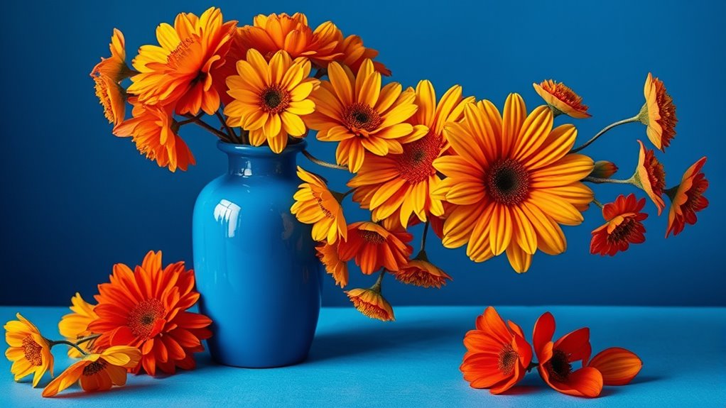 balanced vibrant color scheme