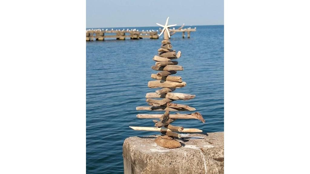 beachy boho driftwood tree