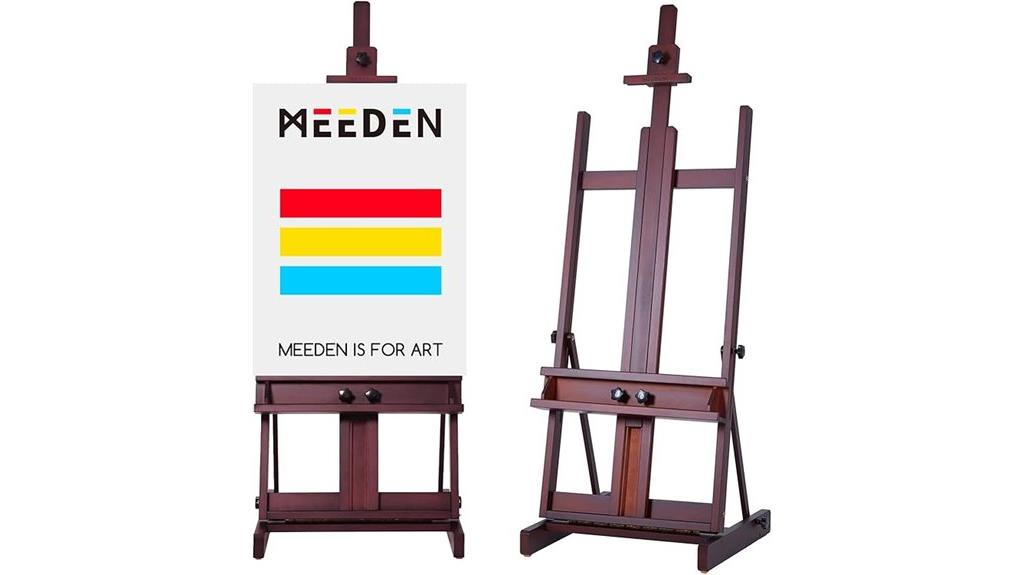 beech wood art easel