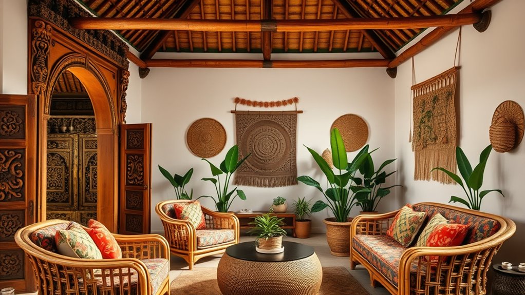 blending bali and boho