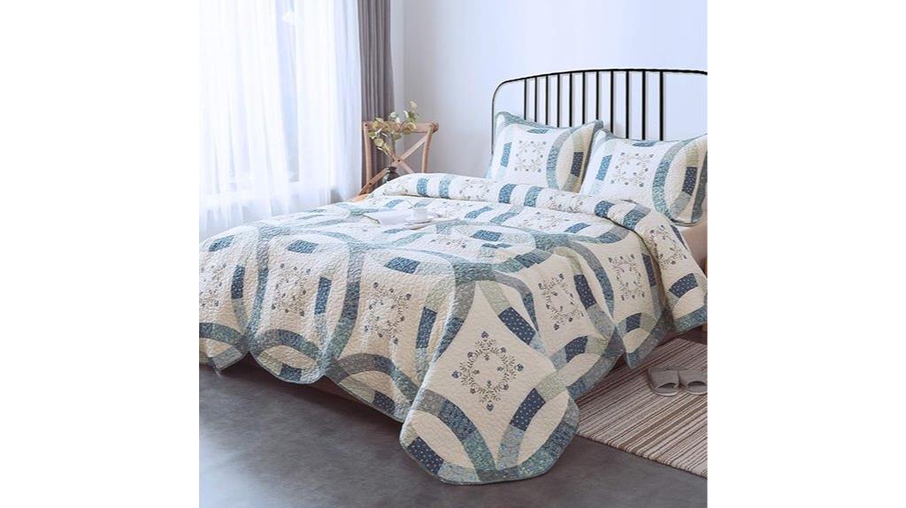 blue luna queen quilt