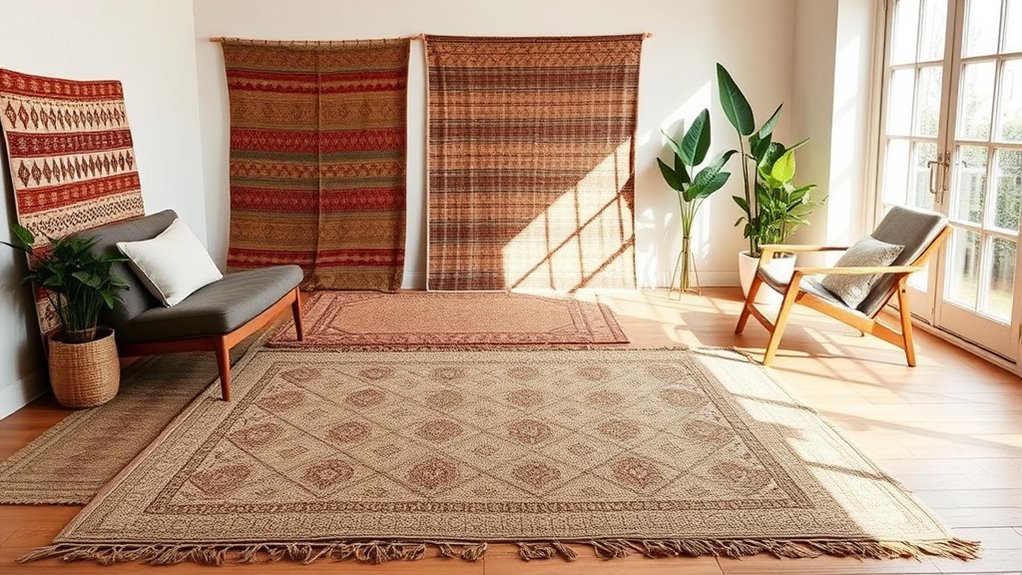 bohemian jute rug collection