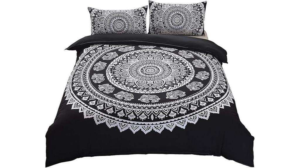 bohemian mandala bedding
