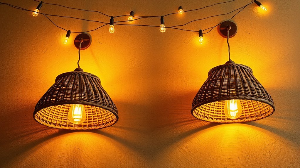 bohemian style wall lighting