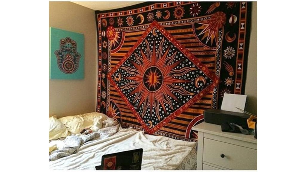 bohemian sun celestial tapestry