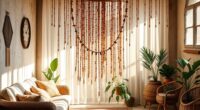 boho beaded curtain picks