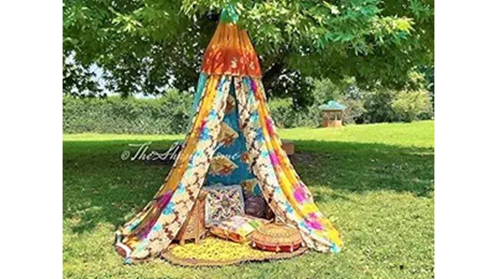 boho canopy tent