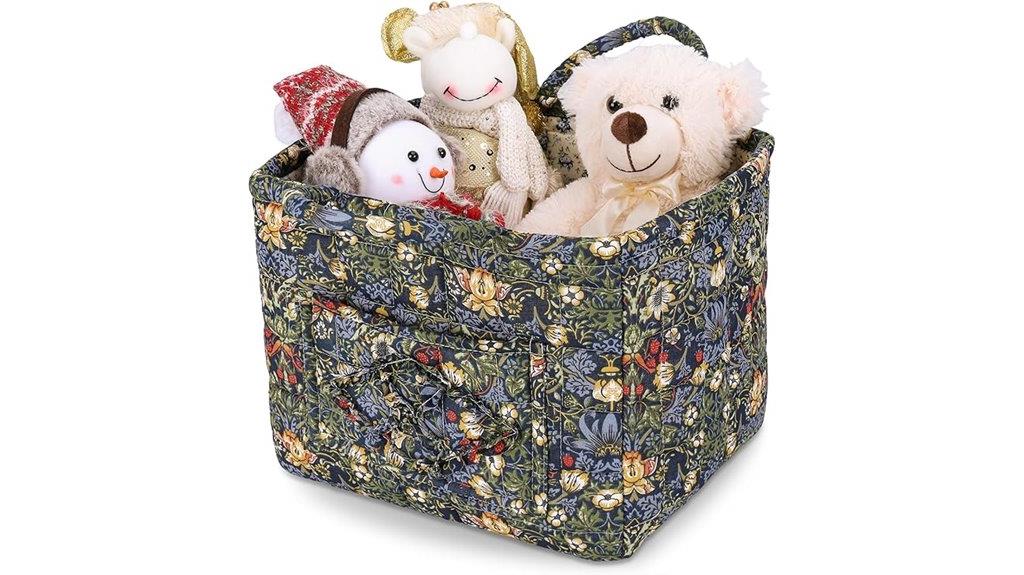boho collapsible laundry basket