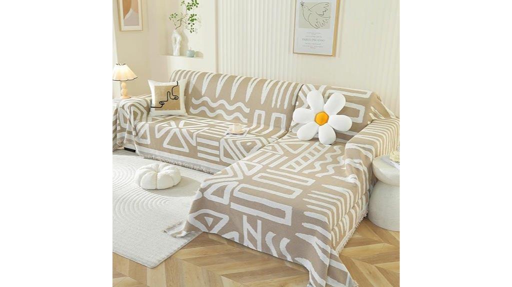boho couch cover set