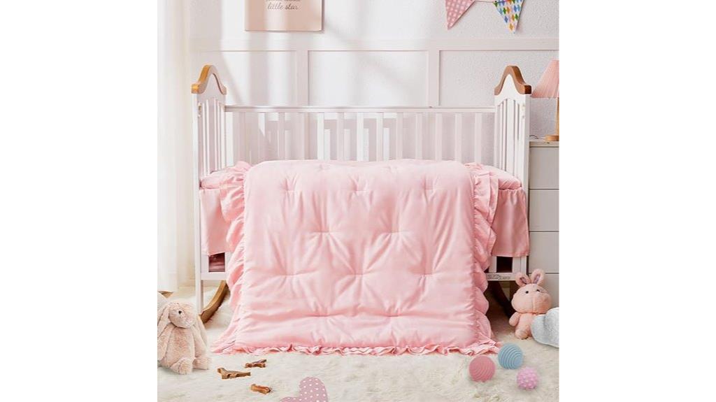 boho girls crib bedding