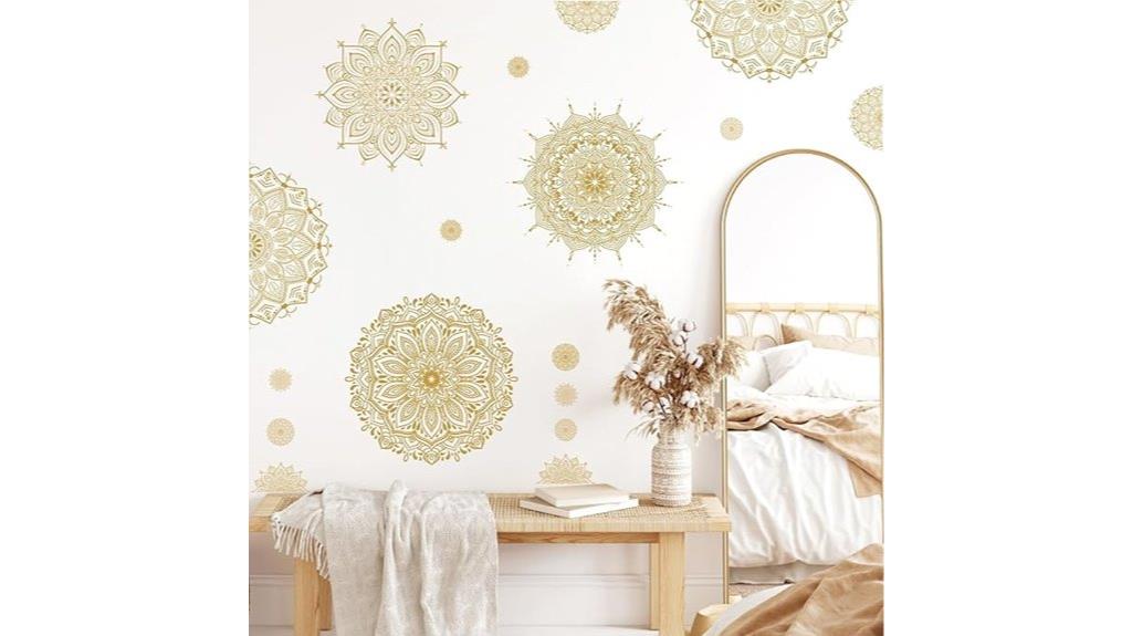 boho large mandala sticker