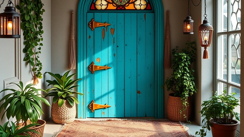 boho lighting for ambiance