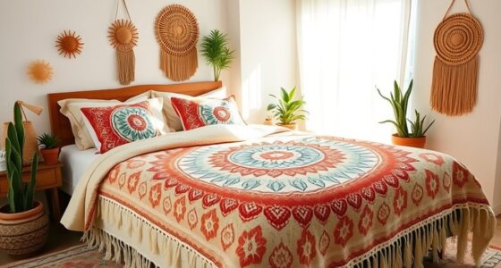 boho mandala bedspread styles