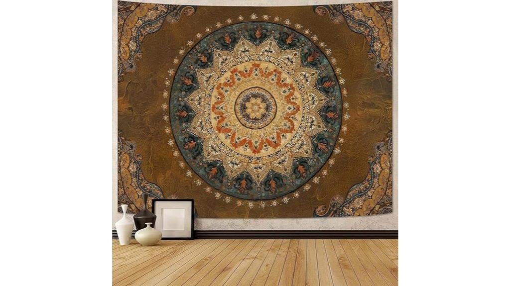 boho mandala wall tapestry