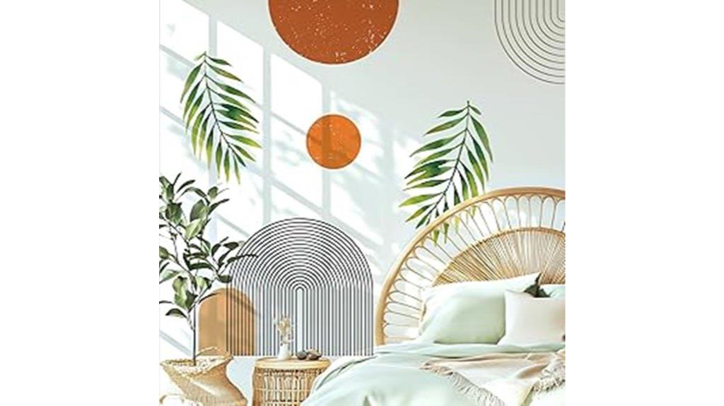 boho modern wall decals