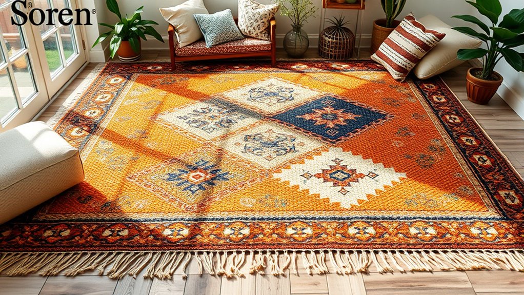boho rug design ideas