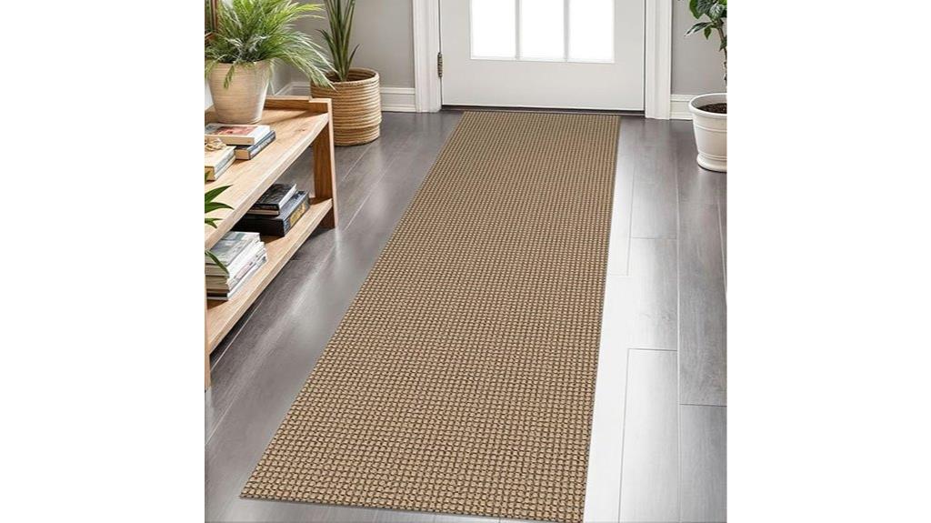 boho washable non slip rug