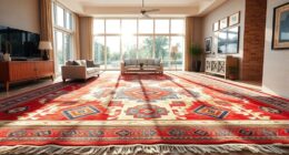 bold oversized tribal rugs