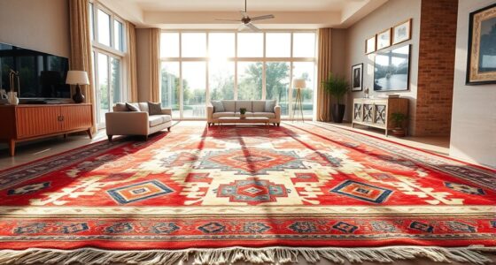 bold oversized tribal rugs