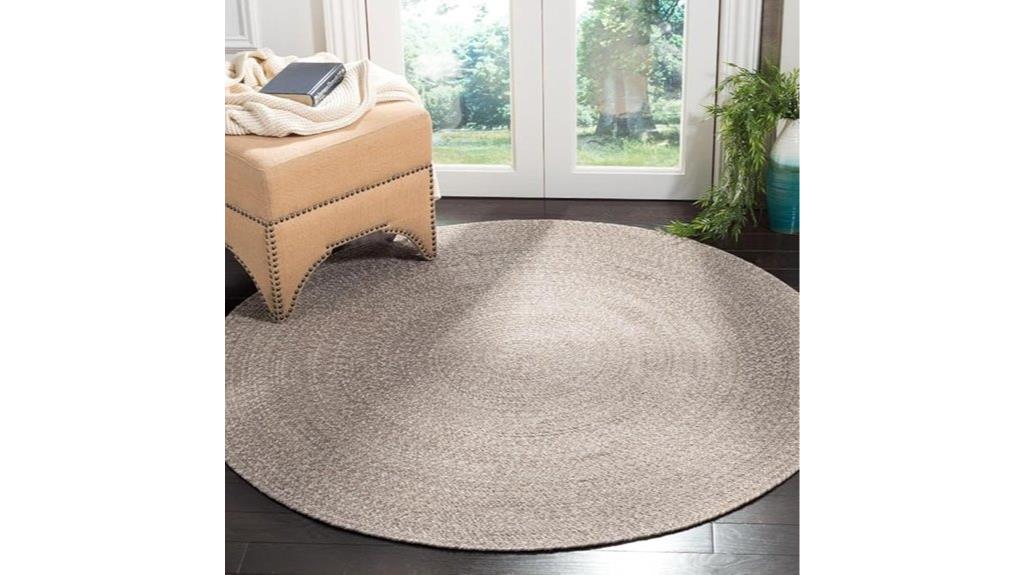 braided collection area rug