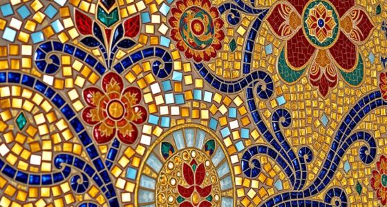 byzantine mosaic inspired interior design