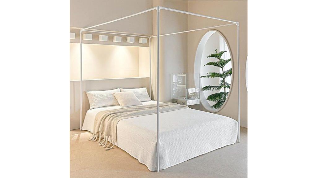 california king canopy frame