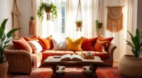 casual artistic cozy atmosphere