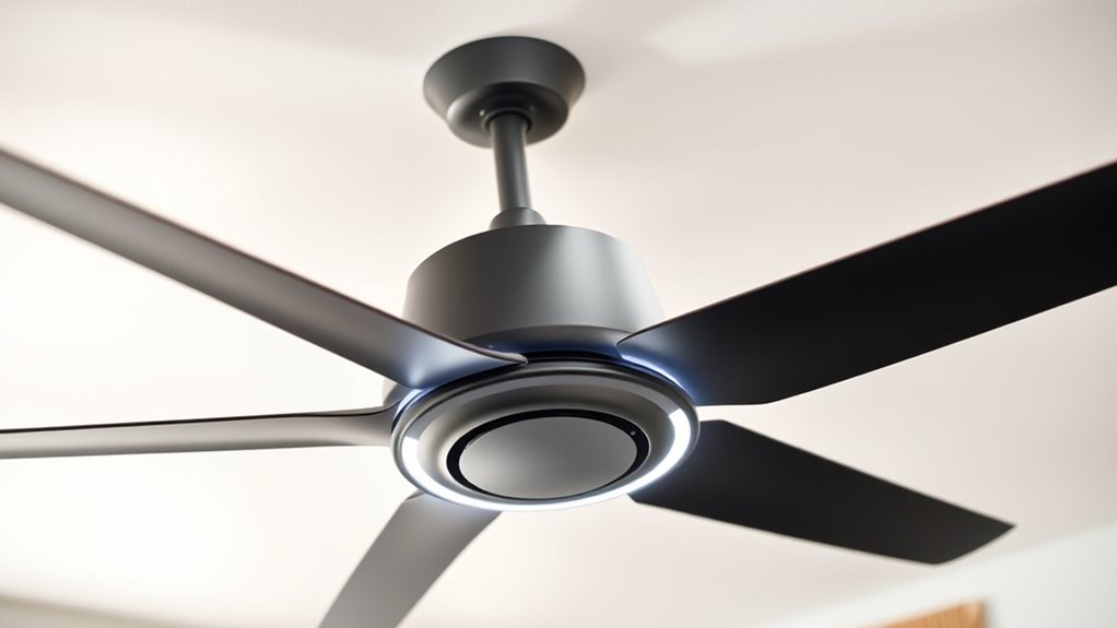 ceiling fan style influences ambiance