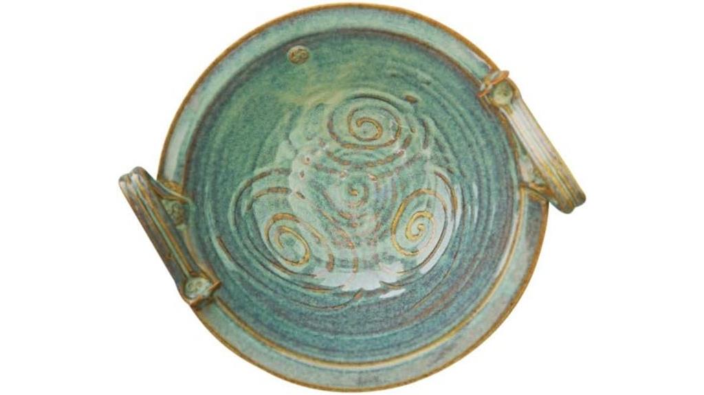 celtic arch pottery bowl