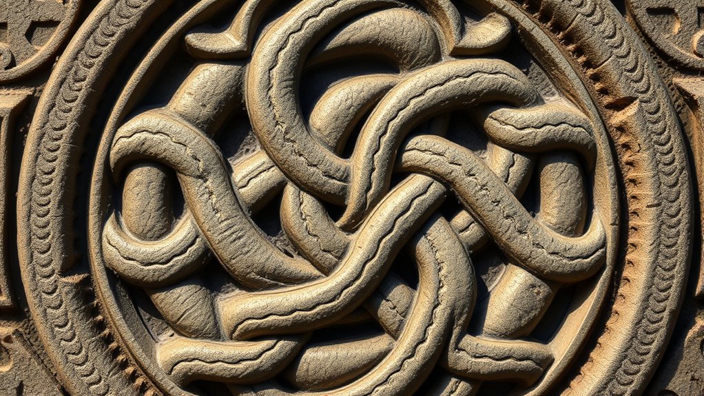 celtic knotwork in architecture