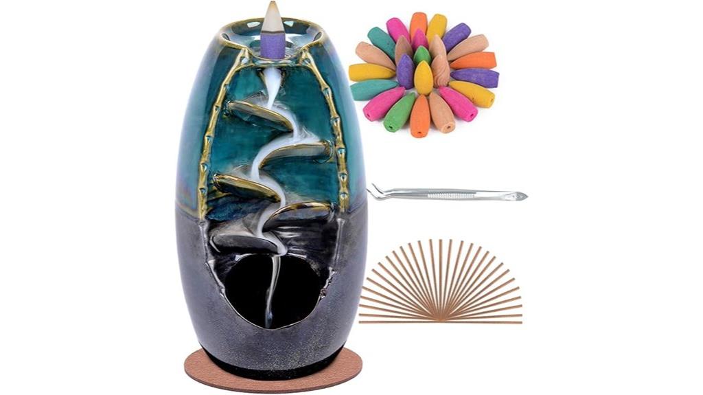 ceramic incense holder set