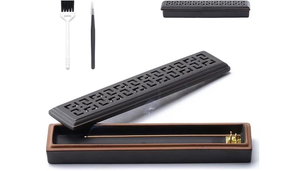 ceramic stick incense holder