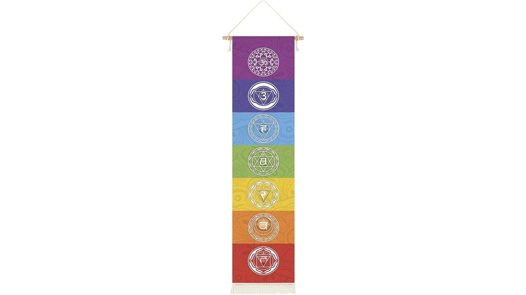 chakra mandala yoga tapestry