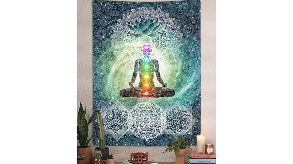 chakra tapestry wall hanging