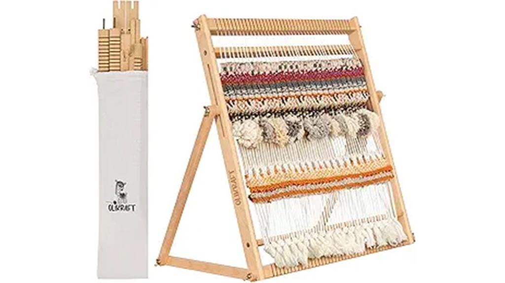 child and adult loom