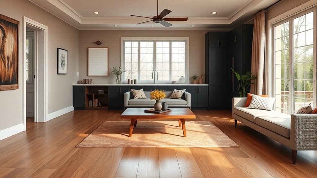 choose complementary wood tone