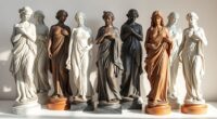 classic inspired reproduction statues