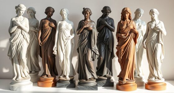 classic inspired reproduction statues