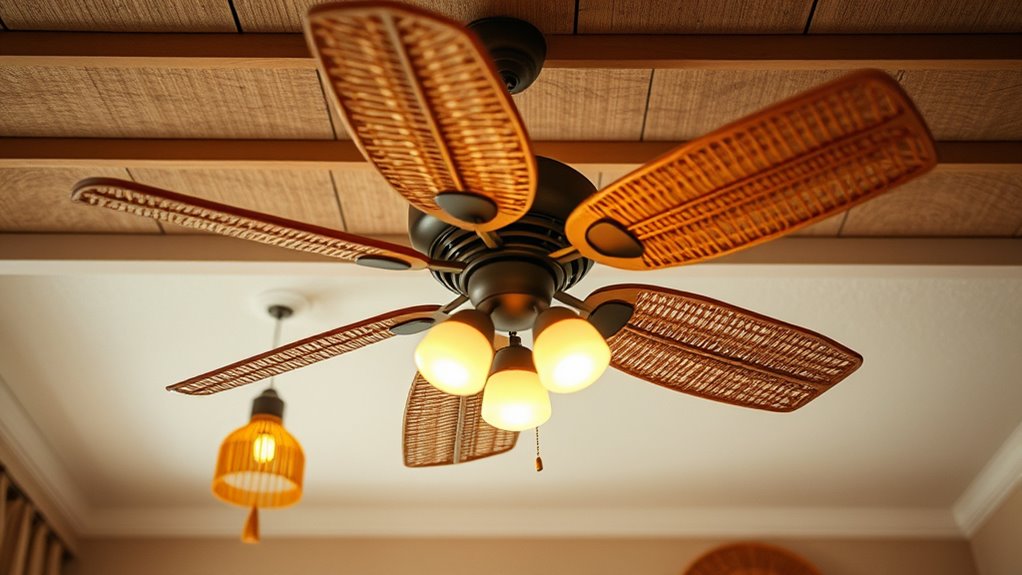 cohesive boho lighting design