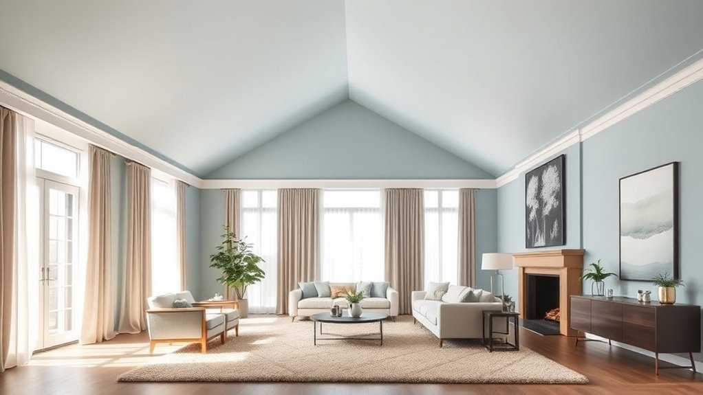 color contrast alters perceived space