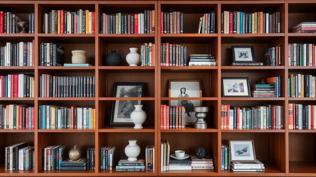colorful balanced spacious displays