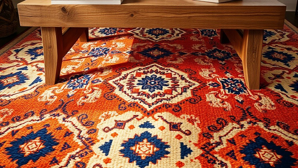 colorful boho rug patterns