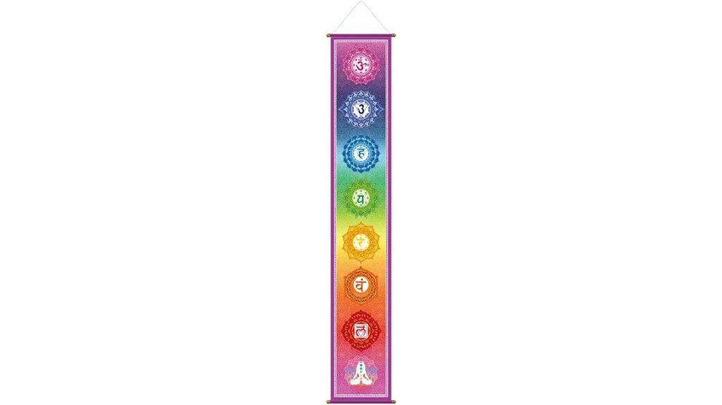 colorful mandala yoga tapestry