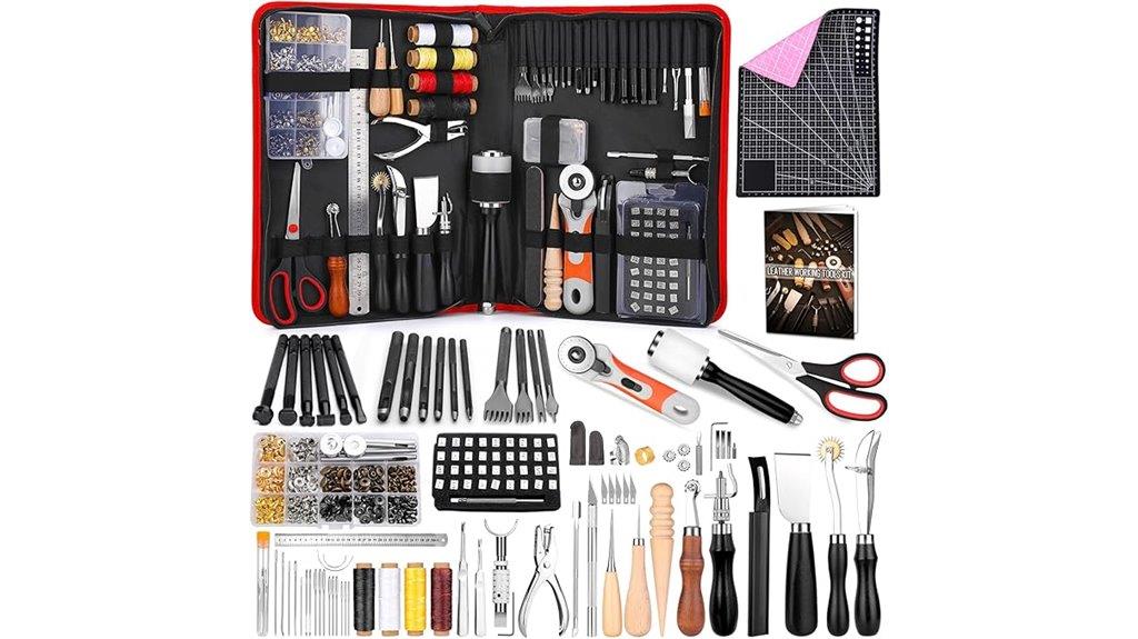 complete 415 piece leather kit