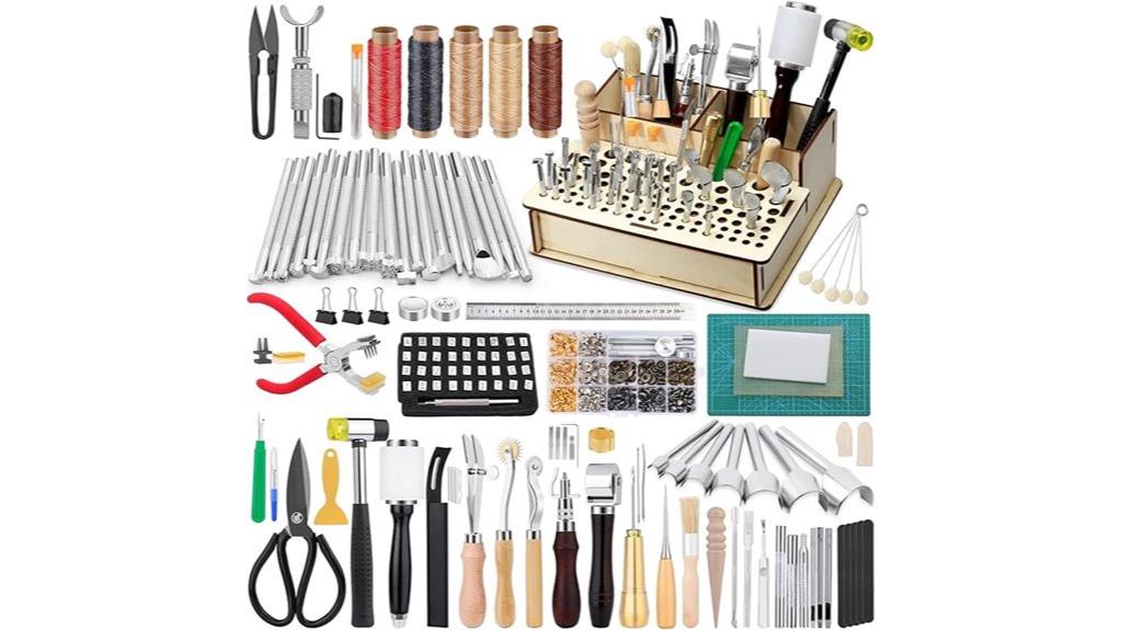 comprehensive leathercraft tools kit