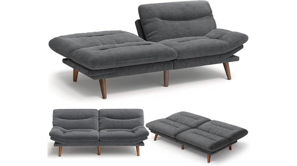 convertible futon sofa bed