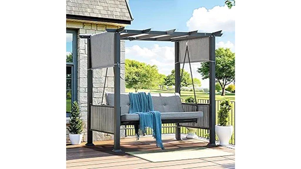 convertible porch swing bed